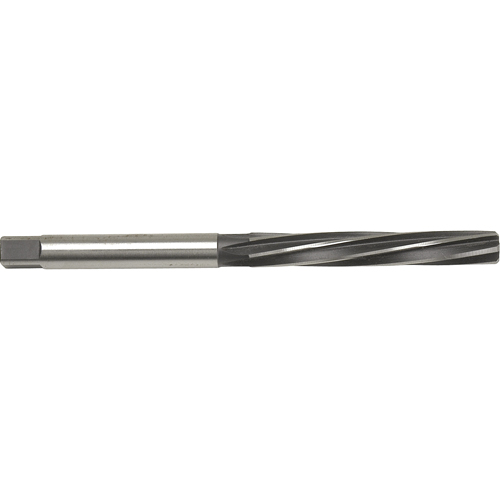 Hand Reamer, 1/16", Spiral Flute, High Speed Steel, Straight Shank Action Paper