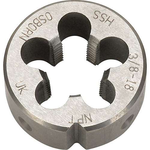 Fili&egrave;re &agrave; tuyaux, Filet de 1-1/4"-11,5, Acier rapide Action Paper
