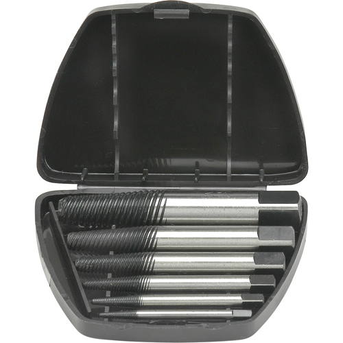 Screw Extractor Set, 6 Pieces Action Paper
