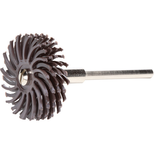 Scotch-Brite Radial Bristle Discs, Ceramic, 36X Grit, 1" Dia. Action Paper
