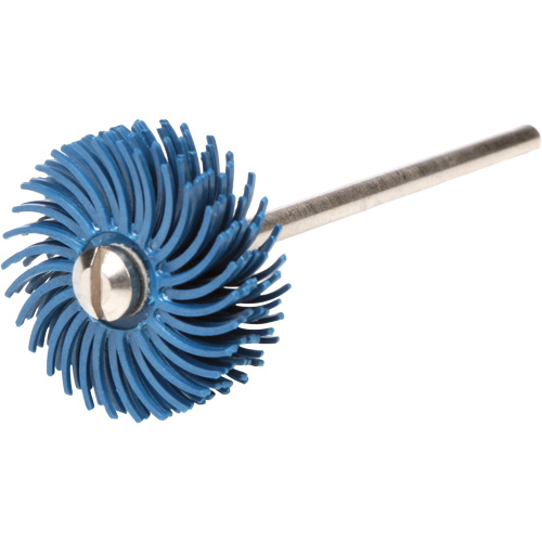 Scotch-Brite Radial Bristle Discs, P400X Grit, 3/4" Dia. Action Paper
