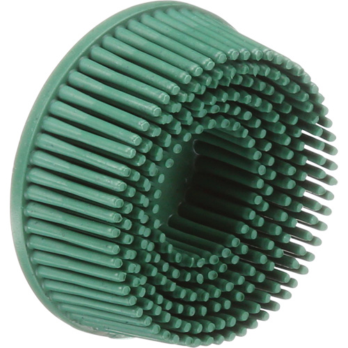 Scotch-Brite Roloc Bristle Discs, 50 Grit, 2" Dia. Action Paper