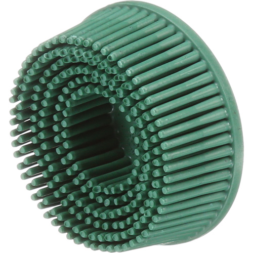 Scotch-Brite Roloc Bristle Discs, 50 Grit, 2" Dia. Action Paper