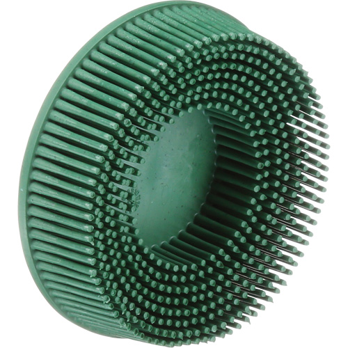 Scotch-Brite Roloc Bristle Discs, 50 Grit, 3" Dia. Action Paper