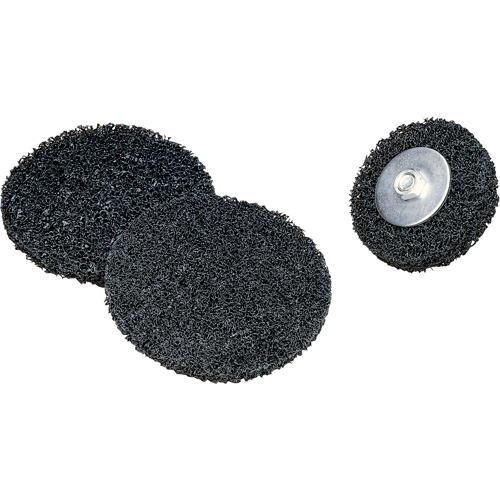 Disques nettoyez & retirez - Disques Clean & Strip Scotch-Brite, 4" dia., Grain Extra grossier, Carbure de silicium Action Paper