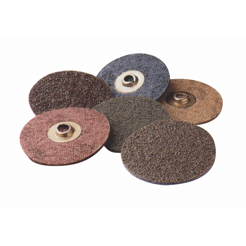 Disques Scotch-Brite pour l'homog&eacute;n&eacute;isation des surfaces, 2" dia. Action Paper