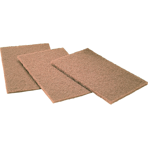 Scotch-Brite Hand Pads, Aluminum Oxide, 6" x 9", Coarse Grit Action Paper