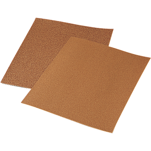 Papier abrasif, 9" x 11", Grain 60, Grenat Action Paper