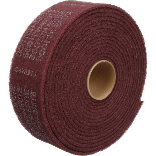 Ruban de nettoyage et de finition Scotch-Brite, Fin, 4" la x 30' lo Action Paper