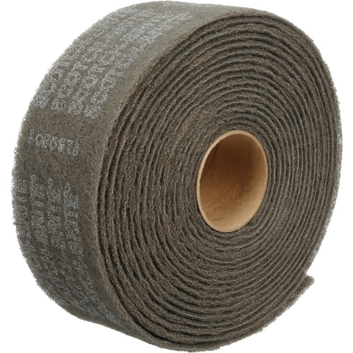 Scotch-Brite Clean & Finish Roll, Very Fine, 4" W x 30' L Action Paper