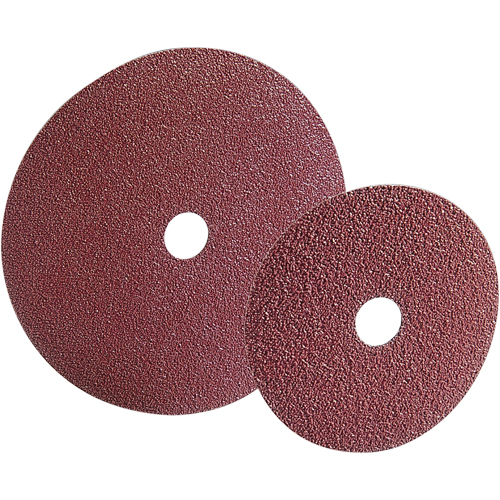 Disques en fibre pour le m&eacute;tal F240, Oxyde d'aluminium, 36, 4-1/2" Dia x 7/8" Arbre Action Paper