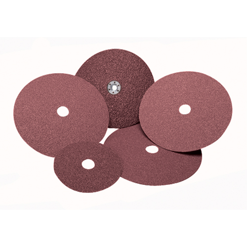 Disques en fibre pour le m&eacute;tal F240, Oxyde d'aluminium, 50, 4-1/2" Dia x 7/8" Arbre Action Paper