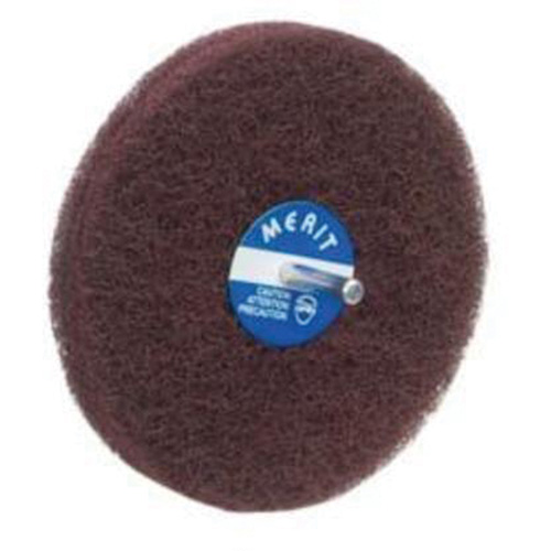 Abrasotex Non-Woven Disc Wheel, 5" Dia., Medium Grit, Aluminum Oxide Action Paper