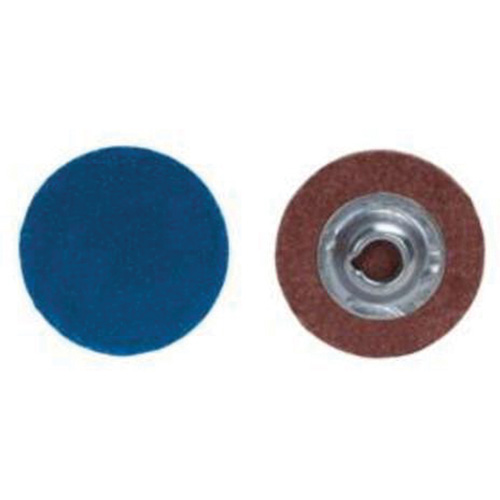 Disques &agrave; changement rapide, 2" dia., Grain 36, Alumine de zirconium Action Paper