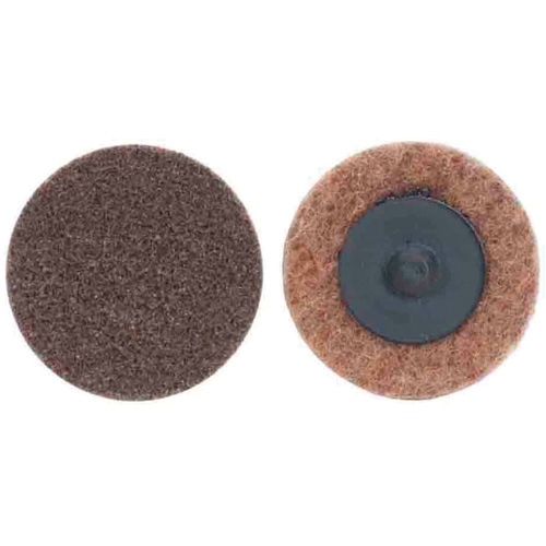 Non-Woven Quick-Change Discs, 2" Dia., Extra Coarse Grit, Aluminum Oxide Action Paper