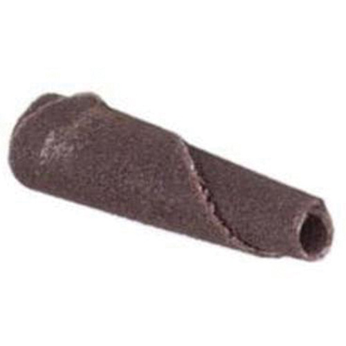 ALO Spiral Cartridge Roll, 120 Grit, 3/16" Dia., Aluminum Oxide, 1" L, 1/8" Arbor Action Paper