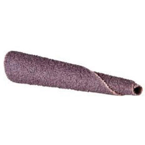 ALO Spiral Cartridge Roll, 120 Grit, 5/16" Dia., Aluminum Oxide, 1-1/2" L, 1/4" Arbor Action Paper