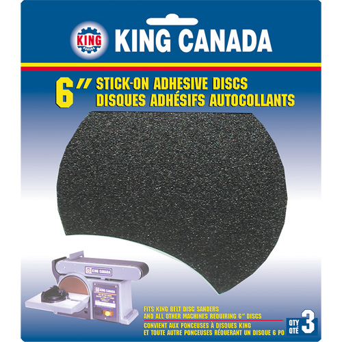 Wood Sanding Disc, 6" Dia., 80 Grit Action Paper