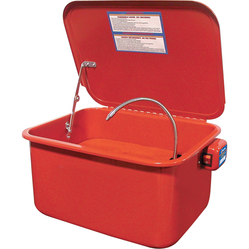 Recirculating Parts Washers, Steel, 5 gal. Action Paper