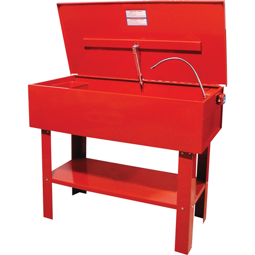 Bassins de nettoyage autorecyclants, Acier, 40 gal. Action Paper