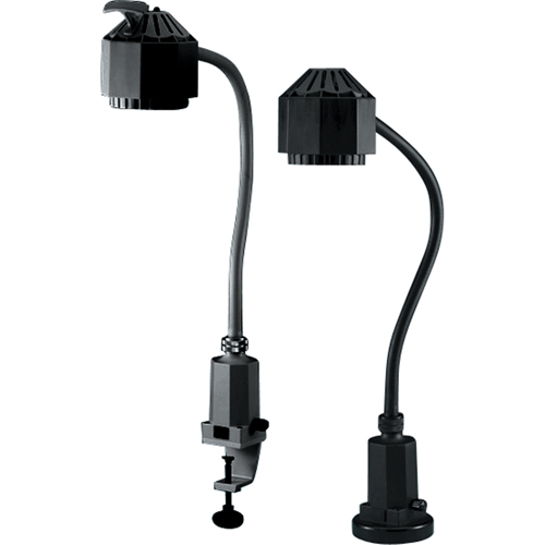 Sunnex Task Lights - 50 Watt Moisture Resistant Halogen Task Lights, 50 W, Halogen, 27" Neck, Black Action Paper