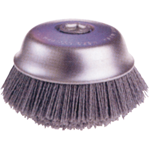 ATB Nylon Abrasive Round Trim Cup Brushes Action Paper