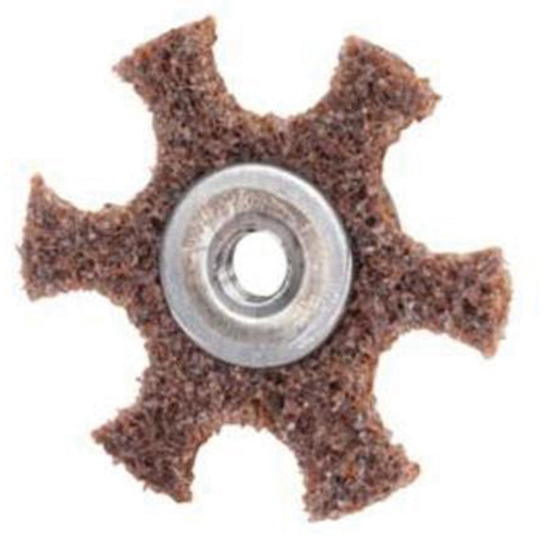 Abrasotex Surface Preparation Star, 2" Dia., Coarse Grit, Aluminum Oxide Action Paper