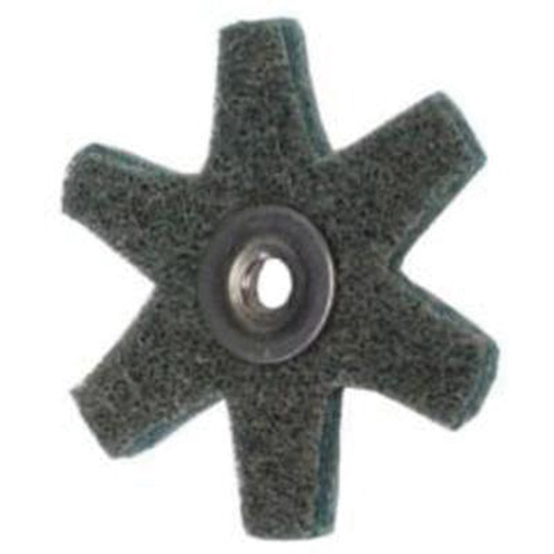 Abrasotex Surface Preparation Star, 2" Dia., Very Fine Grit, Aluminum Oxide Action Paper