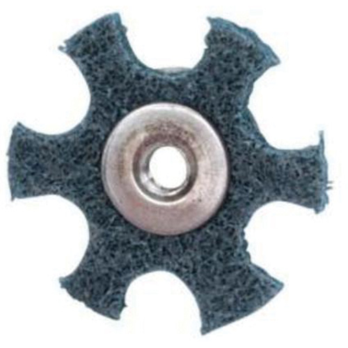 Abrasotex Surface Preparation Star, 3" Dia., Very Fine Grit, Aluminum Oxide Action Paper