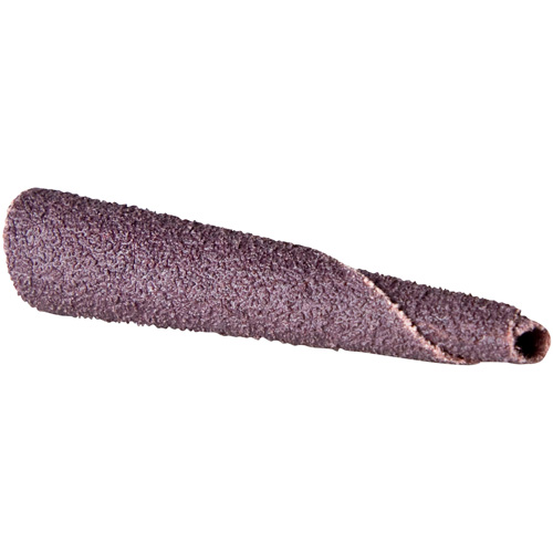 ALO Spiral Cartridge Roll, 150 Grit, 5/16" Dia., Aluminum Oxide, 1-1/2" L, 1/4" Arbor Action Paper