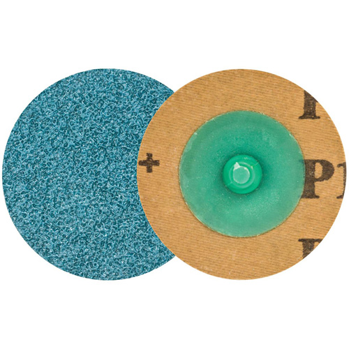 TWIST TOPCUT Sanding Disc, 2" Dia., 120 Grit, Zirconium Action Paper