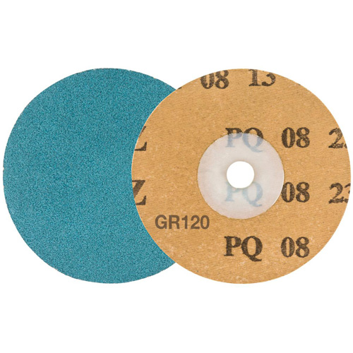 Disque de ponçage TWIST TOPCUT, 3" dia., Grain 120, Zirconium Action Paper
