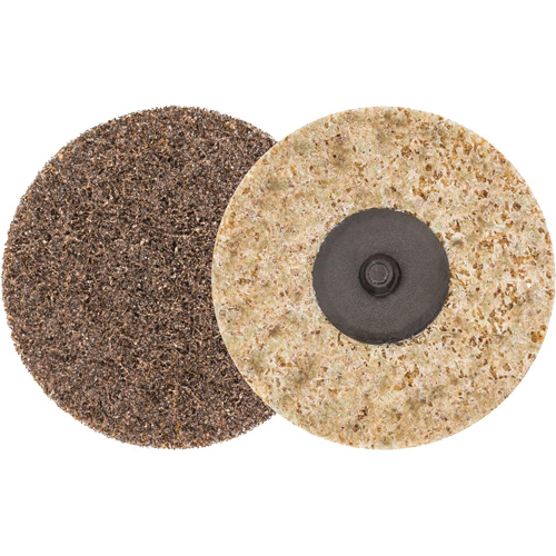 Disque de conditionnement TWIST BLENDEX, 3" dia., Grain Cors&eacute;, Oxyde d'aluminium Action Paper