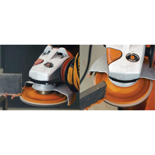 Enduro-Flex Flap Disc, 4-1/2" x 5/8"-11, Type 27, 40 Grit, Zirconia Alumina Action Paper