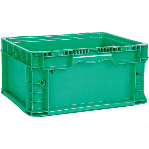 Syst&egrave;me de contenants d'exp&eacute;dition 4845 de StakPak Plus, 15" la x 12" p x 9,5" h, Vert moyen Action Paper