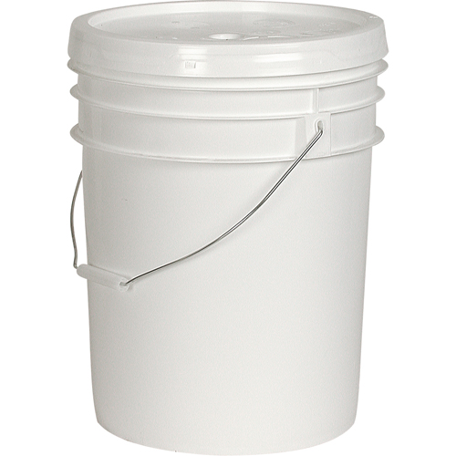 Seau d'usage g&eacute;n&eacute;ral sans couvercle, Plastique, 4 L Action Paper