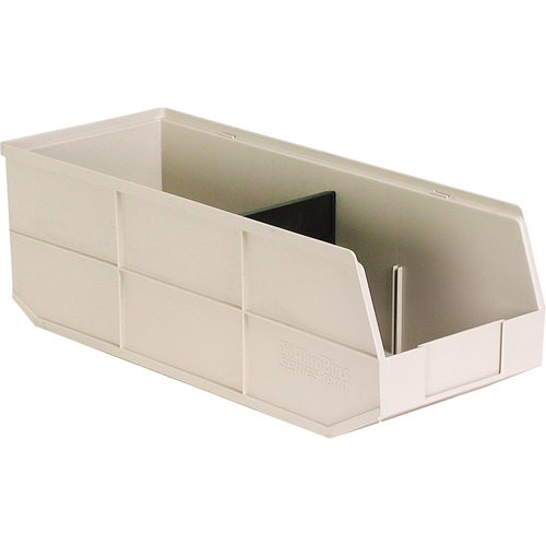 1800 Series Akro-Bin, 8-1/4" W x 7" H x 20-1/2" D, Beige Action Paper