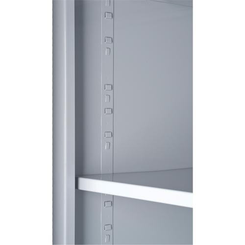 Deep Door Combination Cabinets, 38" W x 24" D x 72" H, Grey Action Paper