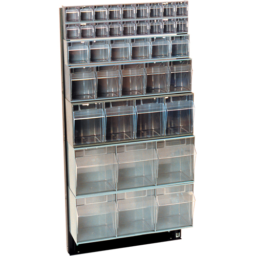 Tip-out Bin Stand Action Paper
