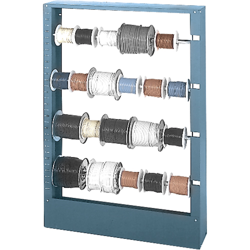 Wire Spool Racks, Starter, 6" W x 26-1/8" D x 37-1/8" H Action Paper