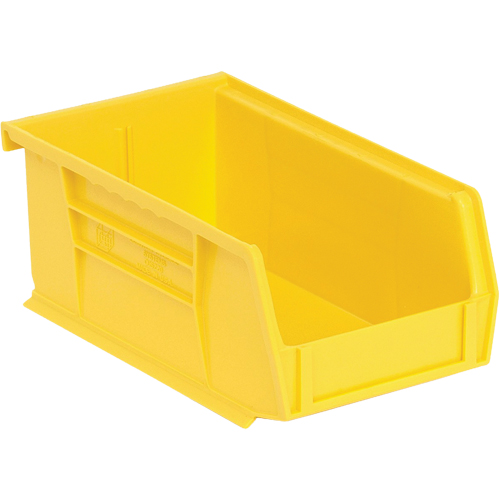 Bacs ultra empilable & suspendable, 4-1/8" la, 3" h x 7-3/8" p, Jaune Action Paper