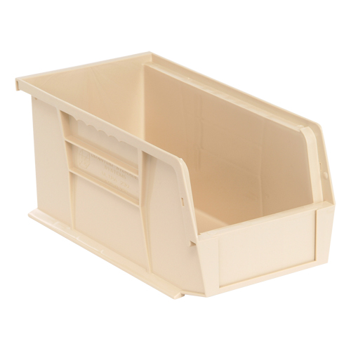 Bacs ultra empilable & suspendable, 5-1/2" la, 5" h x 10-7/8" p, Ivoire Action Paper