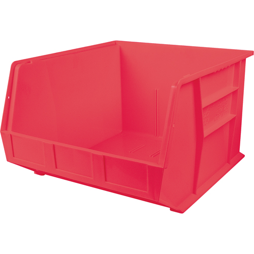 Bacs ultra empilable & suspendable, 16-1/2" la, 11" h x 18" p, Rouge Action Paper