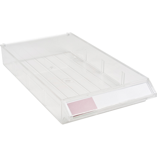 Tiroir de rechange pour armoires de pi&egrave;ces KPC-300, Plastique, 5-3/8" la x 9-13/16" p, 1-3/5" h, Transparent Action Paper