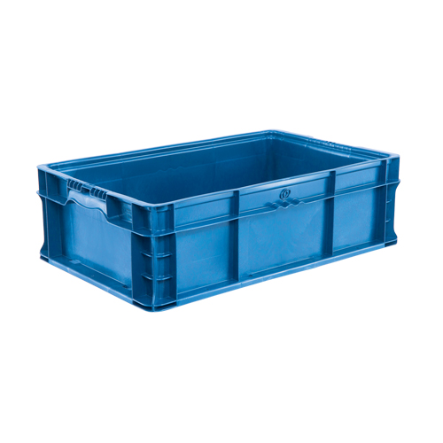 StakPak Plus 4845 System Containers, 15" W x 24" D x 7.5" H, Royal Blue Action Paper