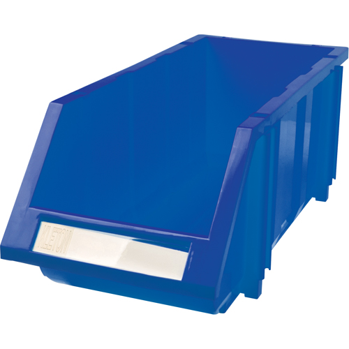Bac empilable & &agrave; suspendre, 7-7/8" la, 7" h x 17-11/16" p, Bleu Action Paper