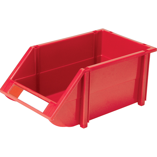 Bac empilable & &agrave; suspendre, 8-3/16" la, 6-3/16" h x 14" p, Rouge Action Paper