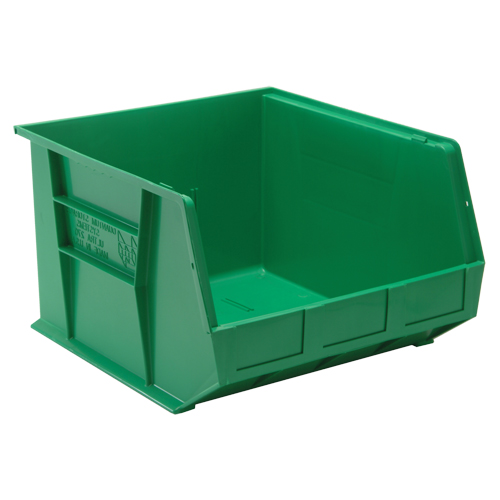 Bacs ultra empilable & suspendable, 16-1/2" la, 11" h x 18" p, Vert Action Paper
