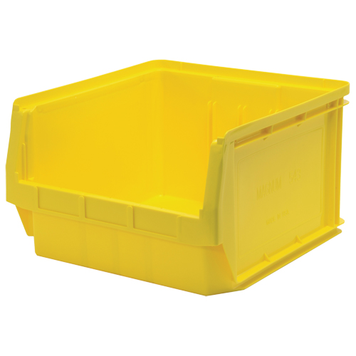 Contenants g&eacute;ants empilables, 18,375" la x 19,75" p x 11,875" h, Jaune Action Paper