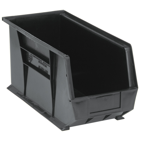 Ultra Stack & Hang Bin, 8-1/4" W x 9" H x 18" D, Black Action Paper